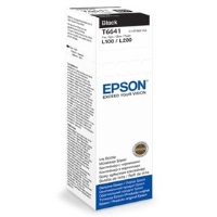 EPSON T6641 SİYAH MÜREKKEP KARTUŞU C13T66414A L100/L110/L120/L121/L130/ L132/L200/L 210/L220/L222/ L300/L310/L312/L350/L